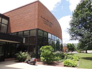 Outside view of the Clara Bell Smith Center